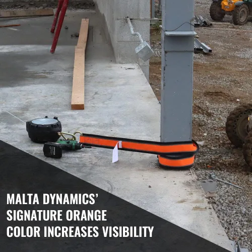 Vista 2 de Malta Dynamics Correa de Seguridad de Protección contra Caídas de Brazo Transversal de 4', Cumple con OSHA/ANSI - Anillo en D, Viga, Viga en I