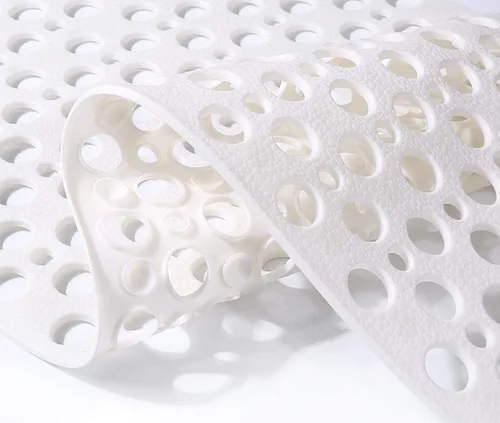 Vista 20 de Tapete antideslizante para tina, extra suave, elastómero termoplástico, para niños, lavable a máquina