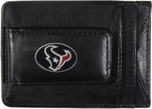 Vista 5 de Portadocumentos clip de piel para dinero NFL