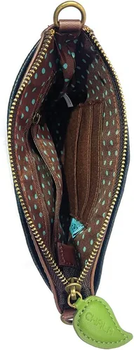 Vista 5 de CHALA - Bolso cruzado para teléfono celular, bolso de mano de pulsera multicolor para mujer con correa ajustable