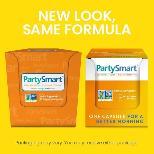 Vista 8 de Himalaya PartySmart, 10 Cápsulas Individuales - Apoyo al Hígado para la Descomposición del Alcohol para una Mejor Mañana Después de Beber - A Base