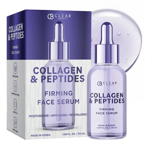 Vista 8 de Clear Beauty Suero de oro de 24 quilates y niacinamida para cara, antienvejecimiento, reafirmante, hidratación, tono y resplandor, probado por