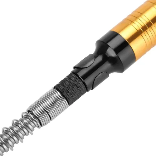 Vista 6 de Eje flexible, cable de eje flexible de 0.236 in, taladro eléctrico, herramienta de amoladora rotativa de 0.020-0.236 in para pulido, grabado