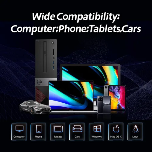 Vista 7 de fanxiang Unidad flash SSD externa de 256 GB, unidad de estado sólido portátil USB-C y USB-A de hasta 560 MB/s, unidad flash USB de aleación de zinc