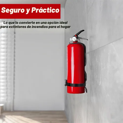 Vista 5 de 2Pcs Fire Extinguisher Brackets, 2.5lb Fire Extinguisher Wall Mount Bracket