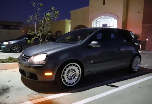 Vista 8 de iJDMTOY Kit de luces laterales de parachoques con lente transparente y ámbar LED completa Compatible con Volkswagen 2006-2009 MK5 Golf/GTI Rabbit