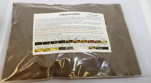 Vista 7 de Finally Hair Bolsa de recarga de fibras, 1.98 oz de corrector de pérdida de cabello premium en una bolsa de repuesto (Auburn)
