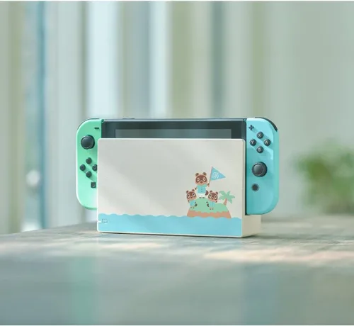 Vista 5 de NintendoSwitch AnimalCrossing Console New Horizons Edition 32 GB Internal Storage