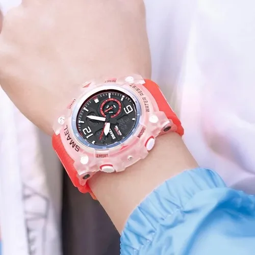 Vista 3 de Reloj militar impermeable para hombre, relojes deportivos LED digitales multifunción para hombre