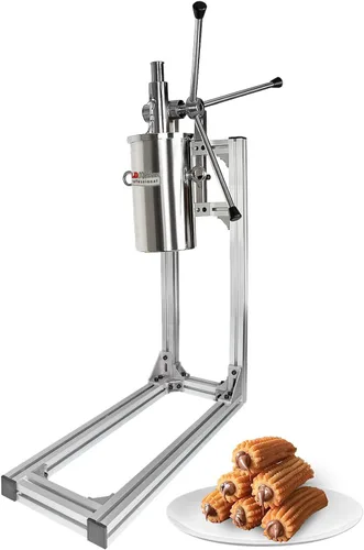 Vista 10 de ALDKitchen Churro Maker Gun Máquina para hacer donas españolas (pistola de llenado de churro)