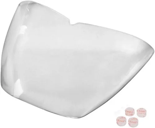 Vista 11 de GLoyer Motorcycle Windshield Compatible with MT03 MT 03 2015-2018 Windshield Windscreens Front Headlight Screen Lens Cover Protector Guard Headlamp