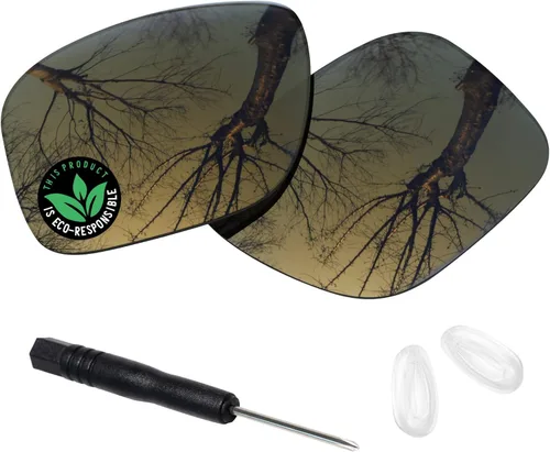 Vista 9 de Raydi Lentes de repuesto de policarbonato para Oakley Holbrook Holbrook XL Gafas de sol cuadradas de metal Holbrook