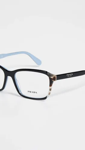 Vista 6 de Prada Gafas rectangulares para mujer, color negro marróntransparente, talla única