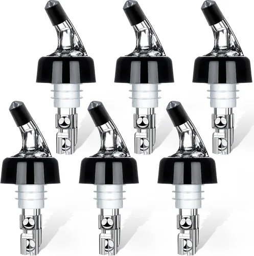 Vista 14 de SuproBarware Vertedor automático de botellas medido – Quick Shot Spirit Measure Pourer Bebidas Vino Cóctel Dispensador de Herramientas de Bar