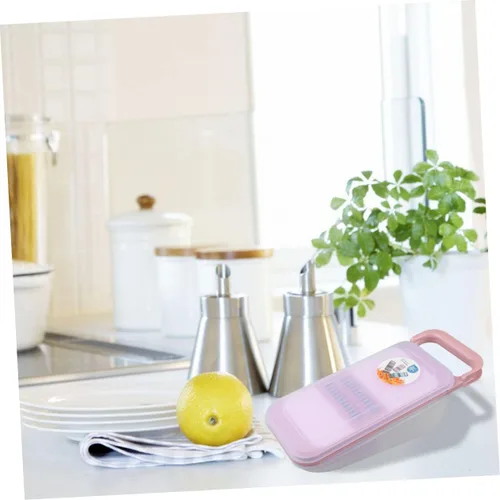 Vista 8 de SHOWERORO Rallador grueso multifunción con caja, rallador de zanahoria de mano y triturador de verduras para cocina para cepillado de frutas