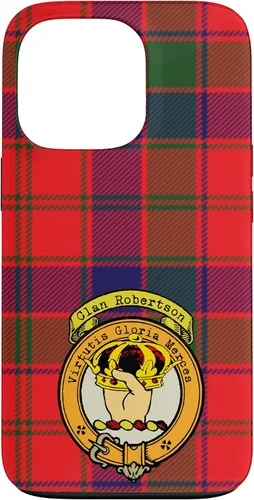Vista 10 de Robertson Clan Scottish Crest and Tartan Case for iPhone 16