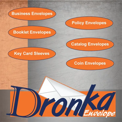 Vista 3 de 500 sobres Dronka Envelope para catálogo, 6 x 9 pulgadas, extremo abierto, papel blanco de 24 libras, cierre engomado, 500