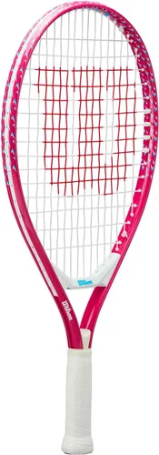 Vista 2 de Wilson Ultra Power - Raqueta de tenis recreativa junior de 19" - Rosa/Blanco/Azul