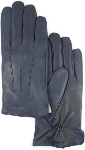 Vista 6 de Guantes de piel de cordero de napa de lujo para hombre
