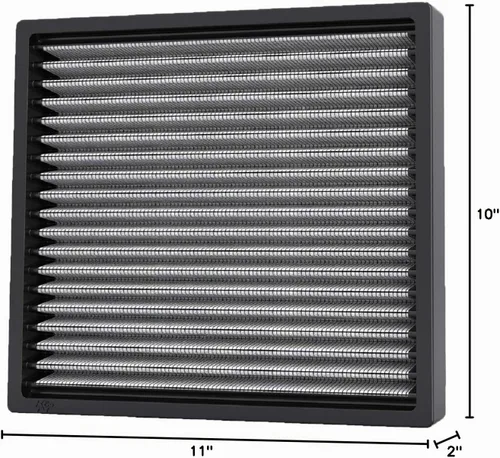 Vista 11 de K&N Premium - Filtro de aire para cabina Compatible con Chervolet/Cadillac/GMC 2014-2020: Silverado, Sierra, Subruban, Tahoe