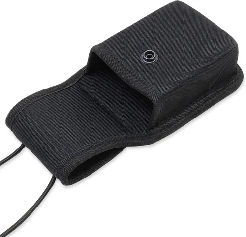Vista 7 de Funda para radio Walkie Talkie para cinturón de servicio de nailon compatible con MOTOROLA MT500, MT1000, MTS2000 y modelos similares