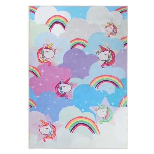 Vista 11 de Superior Alfombra de interior para niños, alfombra lavable con respaldo de puntos de fieltro, antideslizante, para niños pequeños y bebés, perfecta