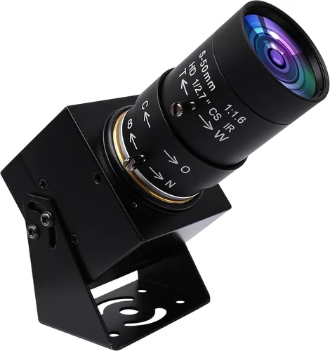 Vista 8 de SVPRO Cámara web con zoom de 8 MP para portátil, lente de 0.110-0.472 in, enfoque manual, cámara USB para cámara de computadora de PC, Windows