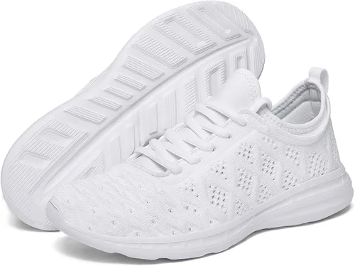 Vista 5 de Joomra - Zapatos deportivos, elegantes y ligeros con tejido 3D para mujer