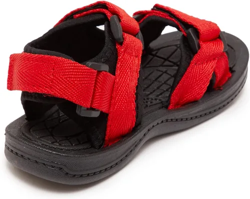 Vista 2 de Skysole Sandalias de doble correa para niños, zapatos anfibios con suela de goma para playa, piscina, senderismo, caminar y deportes