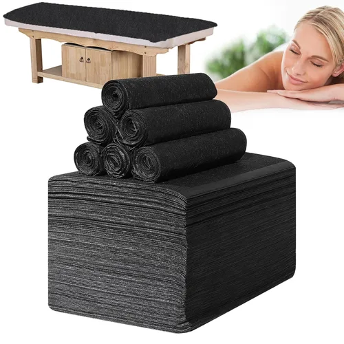 Vista 18 de Sábanas desechables para mesa de masaje, 50 piezas de 31 x 71 pulgadas, impermeables, tela suave no tejida, para mesa de masaje, cubierta de cama