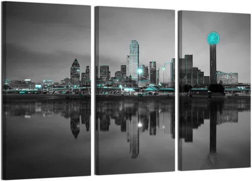 Vista 21 de Arte de pared con puente de Memphis Hernando de Soto, decoración de pared en blanco y negro, paisaje urbano de Tennessee, lienzo, impresión