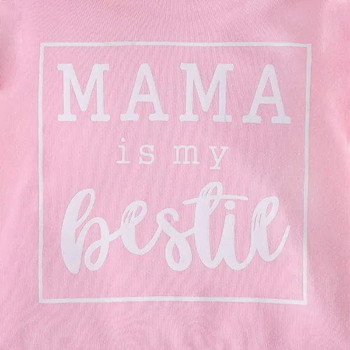 Vista 6 de YMQ - Sudadera con capucha para bebé, diseño de mamás, manga larga, informal, para bebé