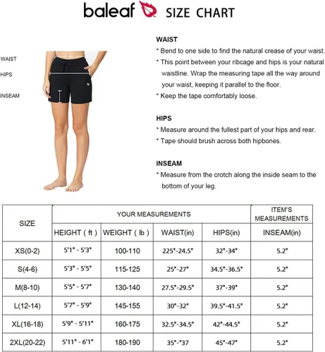 Vista 6 de BALEAF Bermudas para mujer, de algodón, casuales, de verano, hasta la rodilla, para descansar, caminar, hacer ejercicio, con bolsillos