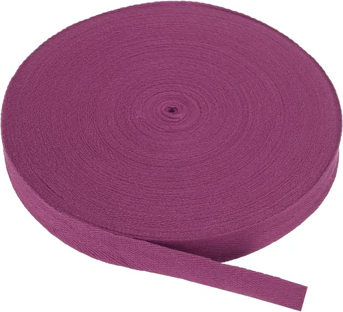 Vista 99 de PATIKIL Cinta de sarga de algodón de 1 pulgada, 50 yardas, cinta de algodón, cinta de encuadernación al bies, cinta de espiga para costura, Verde