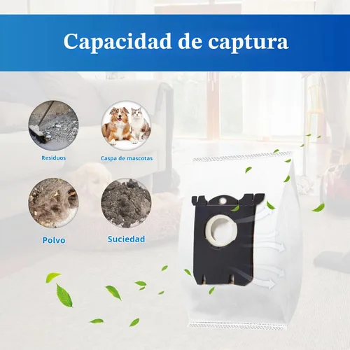 Vista 6 de Bolsas de vacío clásicas S-bag compatibles con Electrolux EL200F