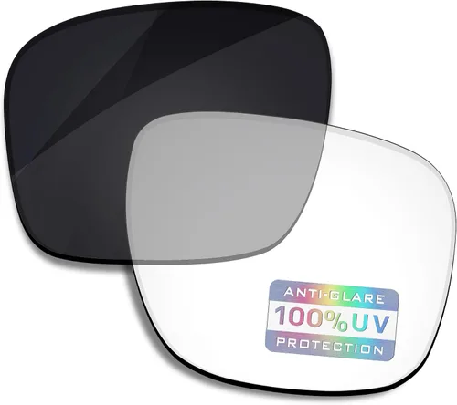 Vista 16 de Bowyer Lentes de repuesto para gafas Ray-Ban Meta Gen1 y 2 y 3 AI Espejo cromado negro.