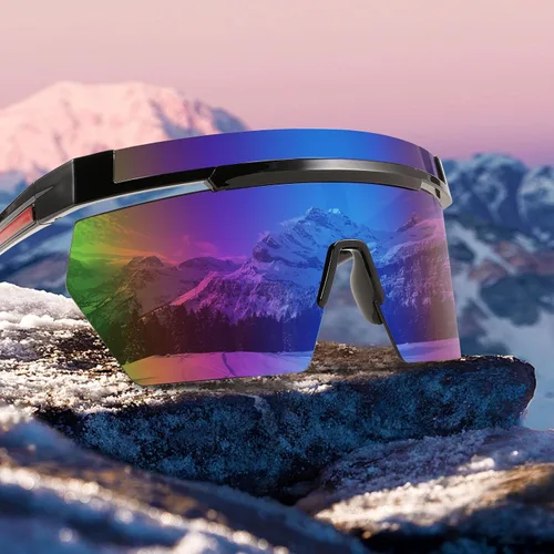 Vista 7 de Karsaer Vision Sport Shield Sunglasses for Men Women Cycling Hiking Golf Visor Baseball Volleyball Sports Outdoor