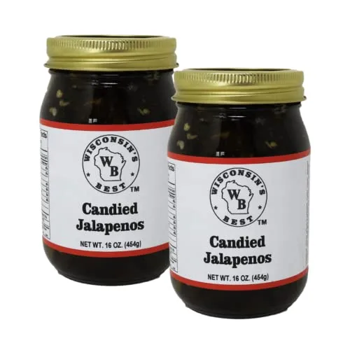 Vista 4 de Wisconsin's Best - Jalapeños confitados, 32 onzas (paquete de 2)