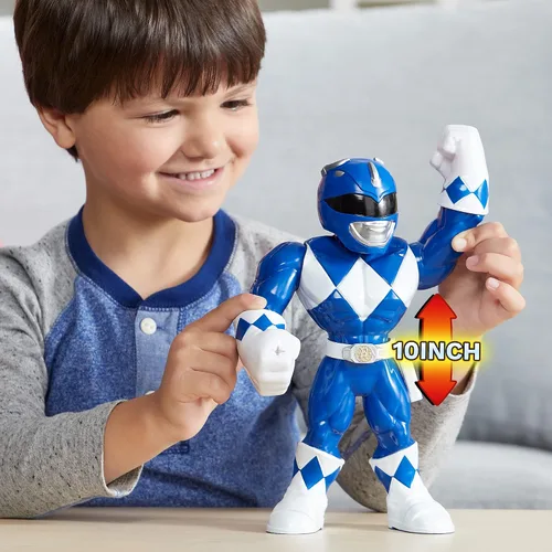 Vista 6 de Power Rangers Playskool Heroes Mega Mighties Blue Ranger Marrón/a