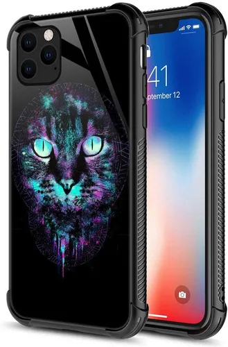 Vista 11 de CARLOCA Funda compatible con iPhone 11 Pro, diseño gráfico de American Horror Story para iPhone 11 Pro, diseño gráfico a prueba de golpes