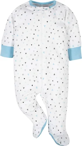 Vista 3 de Onesies Brand baby-boys 4-pack Sleep 'N Play Footies