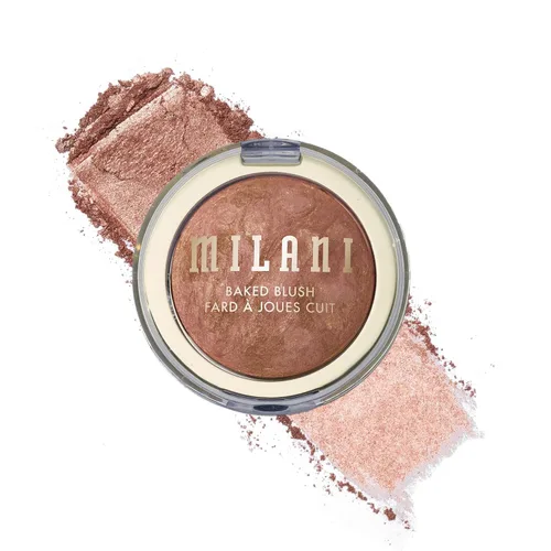 Vista 21 de Milani Rubor al horno, rubor en polvo de maquillaje para mejillas - Dolce Dolce Pink (Actualizado)