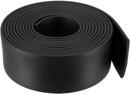 Vista 31 de uxcell Tira de sello de goma rectangular maciza, 0.197 in de ancho, 0.118 in de grosor, 3.3 ft de largo, color negro