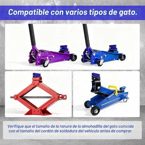 Vista 5 de Almohadilla Magnética Universal Grande de Aluminio Ranurada para Gato, Protector de Riel del Bastidor Compatible con la Mayoría de Gatos y 1