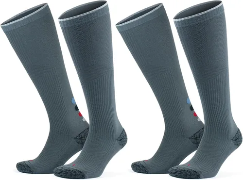 Vista 16 de GoWith Compression Socks for Men & Women, Cushioned 20-30 mmHg Graduated Compression Running Socks, Athletic Knee High Socks