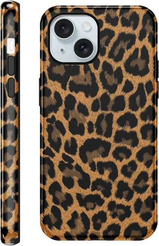 Vista 62 de Funda de teléfono con estampado de guepardo para iPhone 7/8/SE 2020/2022 de 4.7 pulgadas, funda de lujo con diseño de leopardo marrón coqueta a