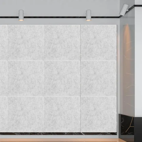 Vista 6 de ERINGOGO 12 paneles de pared insonorizados: paneles acústicos autoadhesivos a prueba de sonido, placa de cancelación de reducción de ruido de 12 x