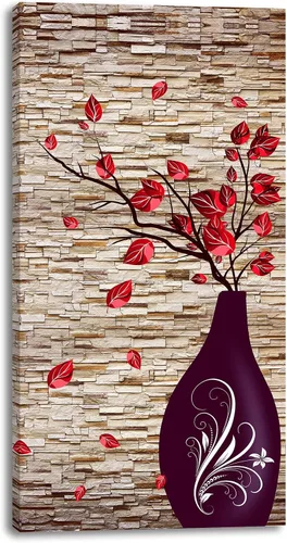 Vista 15 de Piy Painting Spa Bodegón con vela ardiente de piedra zen, decoración de baño, arte de pared, serenidad, piscina, obras de arte, comedor, cocina