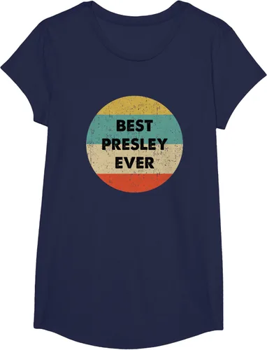 Vista 30 de Camiseta Presley Name, Negro, S