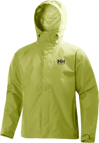 Vista 11 de Helly-Hansen Seven J - Chaqueta impermeable resistente al viento transpirable para hombre Sorbete de naranja 320